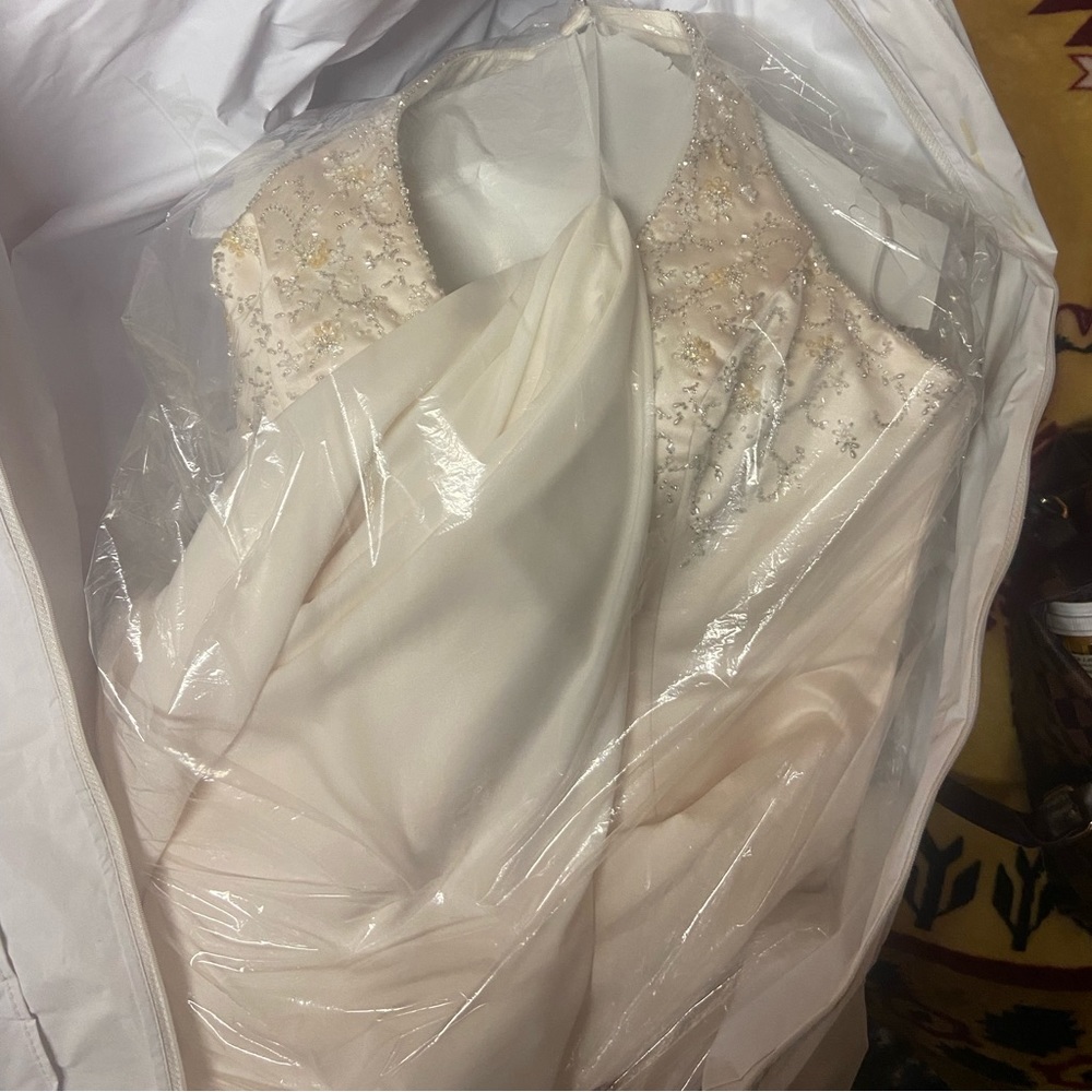 Wedding dress Bonny from David’s bridal sz 14